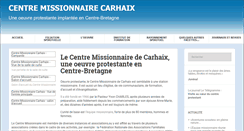 Desktop Screenshot of centremissionnaire.org