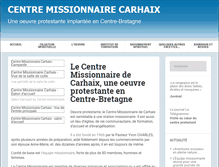 Tablet Screenshot of centremissionnaire.org